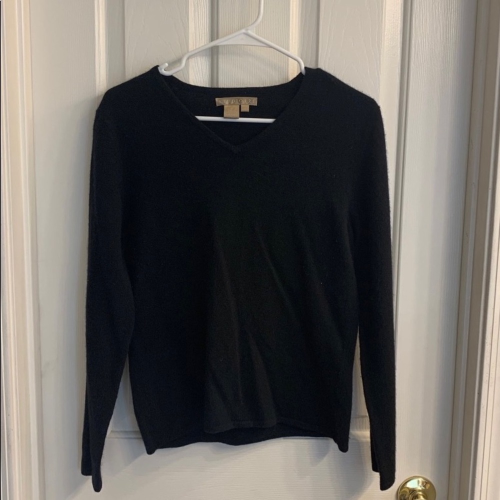 V-Neck Cashmere Sweater